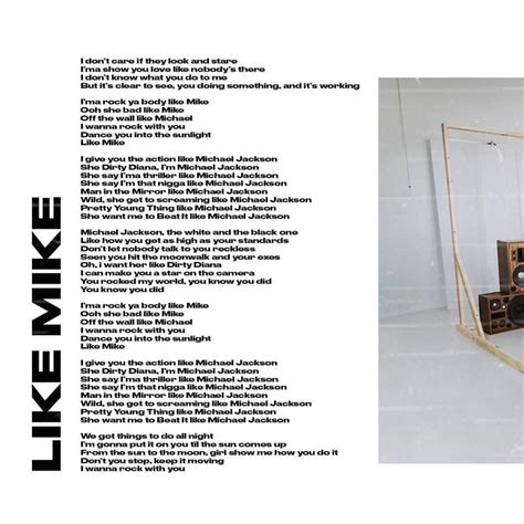 Tone Stith – Like Mike Lyrics | Genius Lyrics