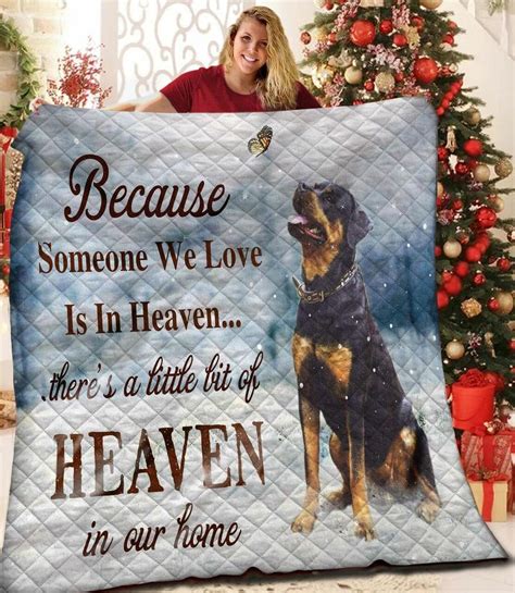 Rottweiler Quilt Blanket Dreamrooma