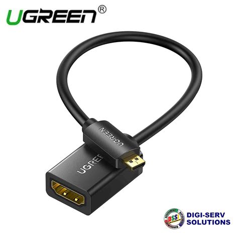 Ugreen K Micro Hdmi To Hdmi Adapter Male To Female Cable Hdmi K Hz