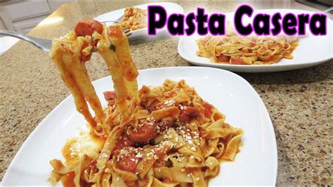 Como Hacer Pasta Casera Con 3 Ingredientes Youtube