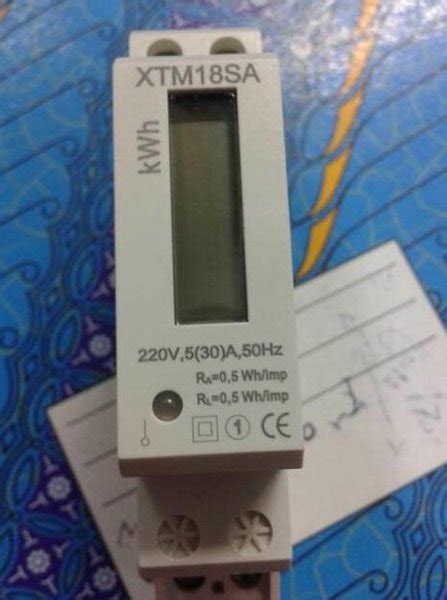 Jual Kwh Meter XTM18SA 1phase 1P Kwh Meter Digital 1 Phase Fort Di