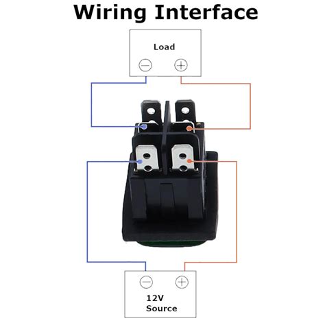 Probots Promax A V Dpdt Rocker Switch Black Position On Off