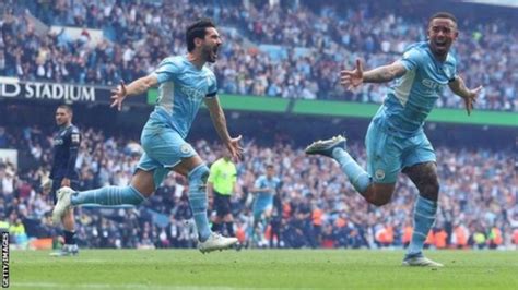 Manchester City Vs Aston Villa Highlights Man City Win Epl Title