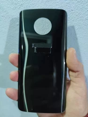 Tapa Trasera Moto G Xt Pol Mero Cristalizado Negro Envi Env O Gratis