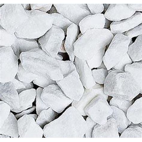 Marble Chips 4 8mm White