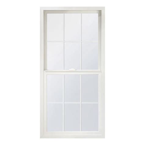 Ply Gem 355 In X 715 In Single Hung Vinyl Window White 510 The