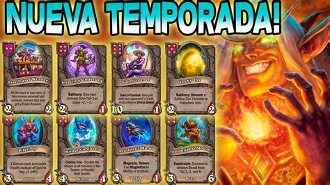 Nueva Temporada Nuevas Mecanicas Hearthstone Campos De Batalla