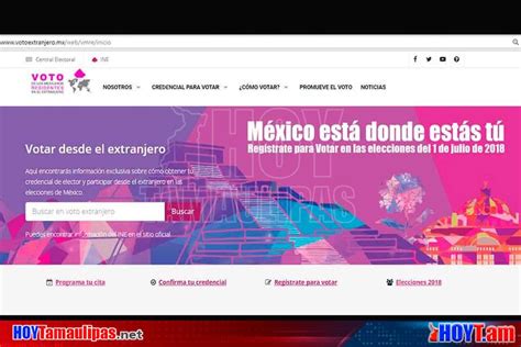 Hoy Tamaulipas Autoridad Electoral Presenta Nueva Pagina Para