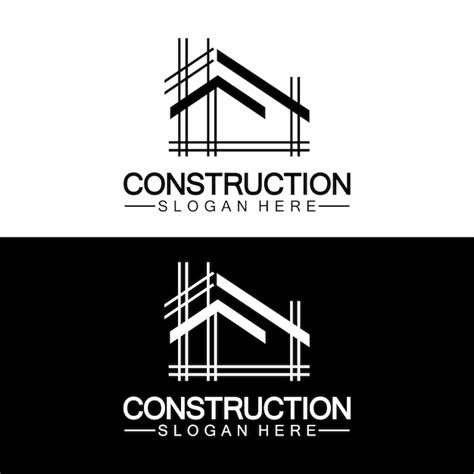 Construcci N Reparaci N De Viviendas Y Dise O De Logotipo De Concepto