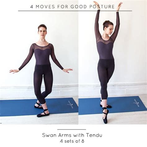 4 Ballet Inspired Moves To Improve Posture Dynamicstretching In 2020