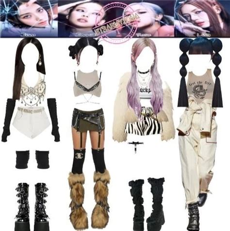 𝕜𝕗𝕒𝕤𝕙𝕚𝕠𝕟 On Instagram [blackpink] Pink Venom Performance Inspired Outfit Set ️‍🔥