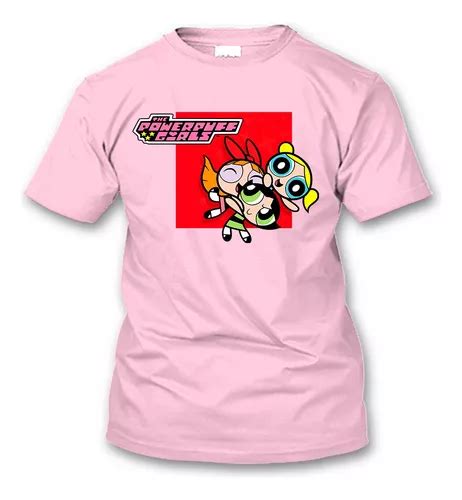 Playera Chicas Superpoderosas Cartoon Network Cuotas Sin Inter S