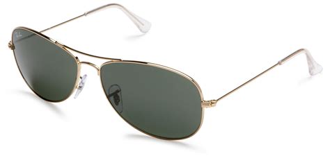 Ray Ban Rb3362 Cockpit Sunglasses Arista Gold Green