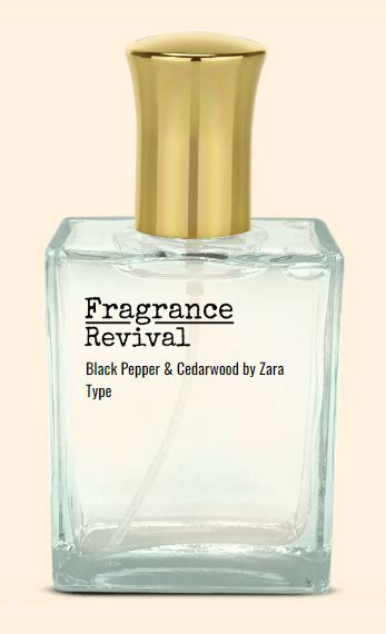 Black Pepper Cedarwood By Zara Type Fragrance Revival