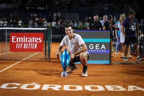 ATP Cordoba 2024 Les résultats Luciano Darderi fête son premier