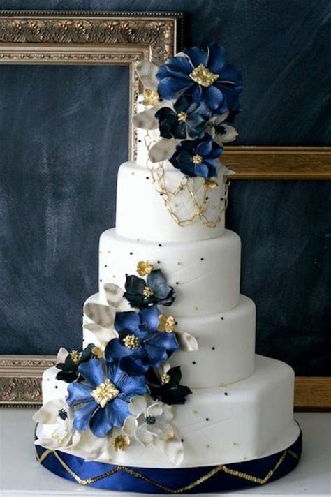 40 Pretty Navy Blue and White Wedding Ideas - Page 2 of 2 - Deer Pearl ...