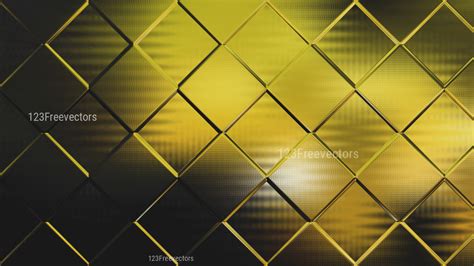 Gold Abstract Geometric Polygon Background Vector