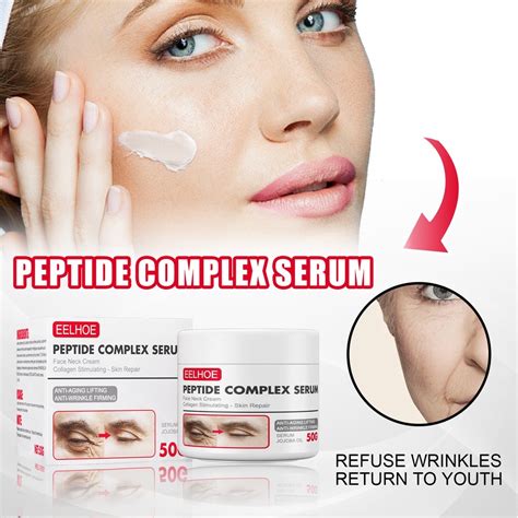 Eelhoe Peptide Complex Serum Face Neck Cream Collagen Stimulating Skin