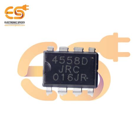 Buy JRC4558D Dual Operational Amplifier DIP 8 Pins IC Pack Of 10pcs