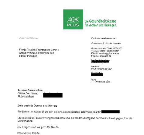 Erstaunlich Aok Kostenerstattung Formular Pdf Zahnarzt Referenzen