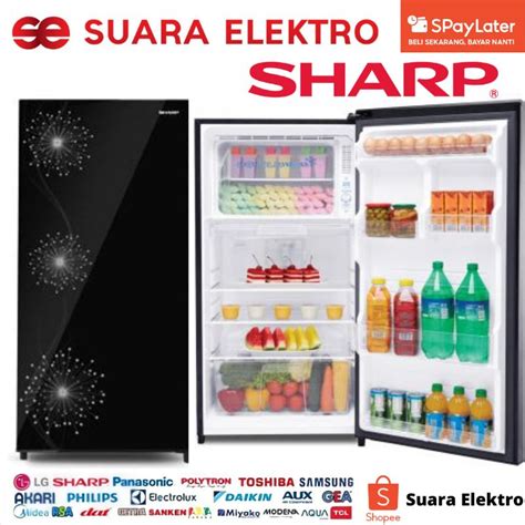 Jual Kulkas Sharp Sj X W Dw Double Freezer Shopee Indonesia