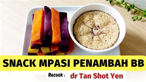 Snack Mpasi Sarikayo Minang Recook Dr Tan Shot Yen Youtube