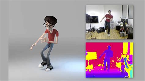 Motion Capture Test On One Kinect Youtube