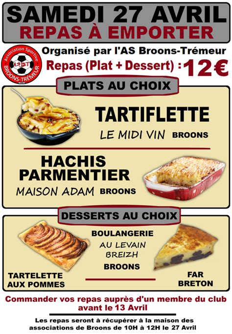 Repas à Emporter As Broons Trémeur