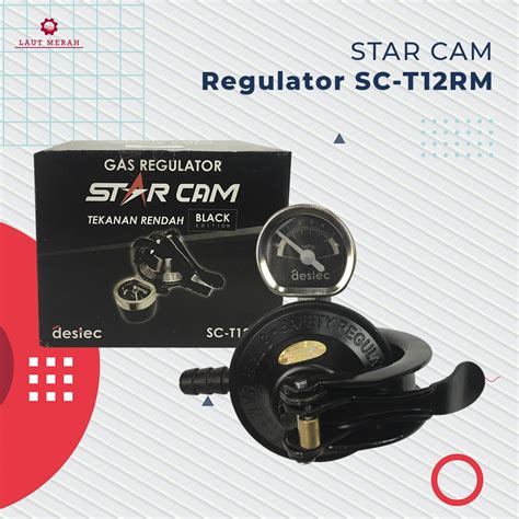 Jual Gas Regulator Starcam Jepit Tekanan Rendah Sc T Rm Shopee Indonesia