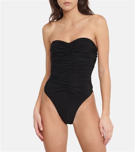 Norma Kamali Slinky Marissa Swimsuit Luxury Ready To Wear Coveti