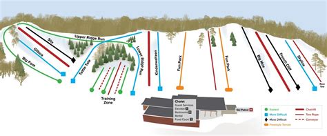 Hyland Hills Ski Area Trail map - Freeride