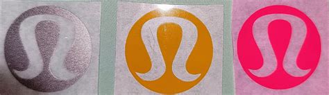 Lululemon Symbol Iron On Transfers