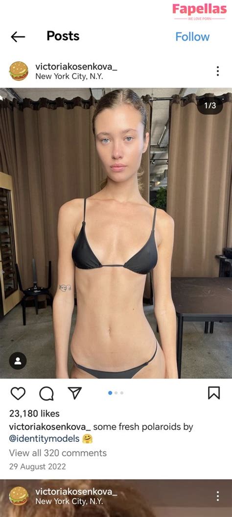 Victoria Kosenkova Aka Victoriakosenkova Nude Leaks Fapellas