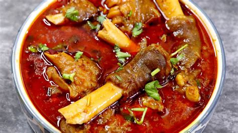 Mutton Paya Bakra Eid Special Nalli Nihari Recipe Mutton Paya Curry