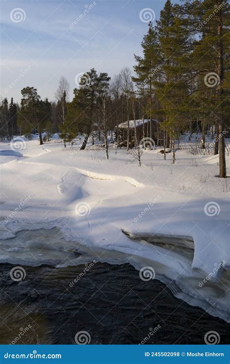 Thawing River Scenery Stock Photography | CartoonDealer.com #393890