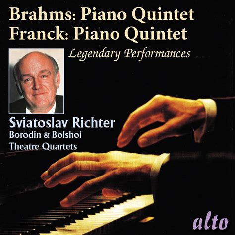 Brahms Piano Quintet Op Franck Piano Quintet