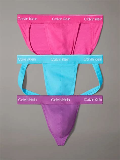 3er Pack Slip String Und Jockstrap Pride Calvin Klein® 000nb3876amjc