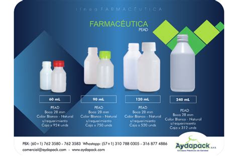 ENVASES FARMACÉUTICOS EN PEAD El Empaque