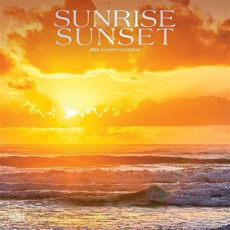 Sunrise Set Calendar - Veda Allegra