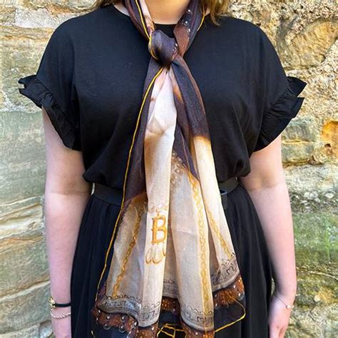 Buy Anne Boleyn Silk Scarf Hever Castle