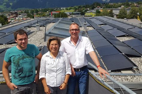 Beteiligung an einem Solarstromprojekt Öko Strombörse Salzburg