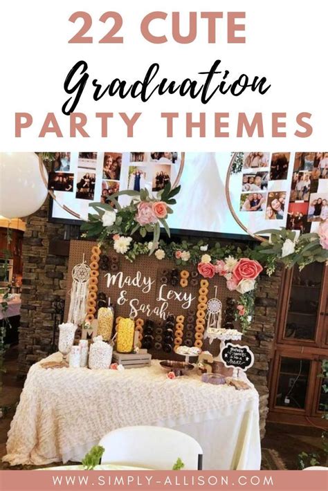 22 Epic Graduation Party Themes I Wish I Thought Of - Simply Allison ...