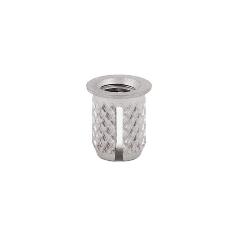 E Z Press Threaded Insert For Plastic Flanged Stainless