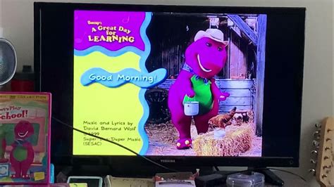 Barney Song Good Morning Youtube