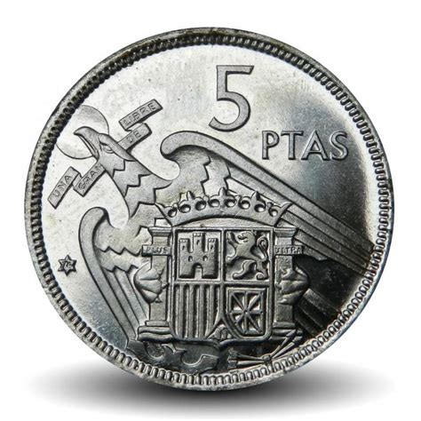 Espagne Piece De Pesetas Francisco Franco