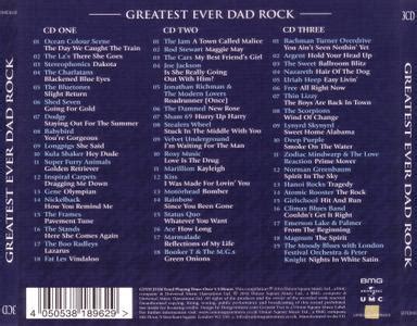 V A Greatest Ever Dad Rock The Definitive Collection 3CD Box Set