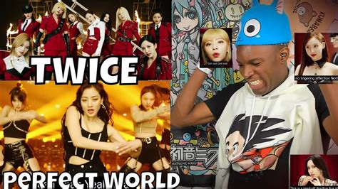 Twice 「perfect World」 Music Video Reaction Youtube