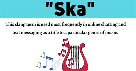 Ska Meaning, Origin and Examples • 7ESL