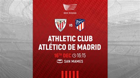 Tickets for Athletic Club vs Atlético Madrid on general sale | Athletic ...