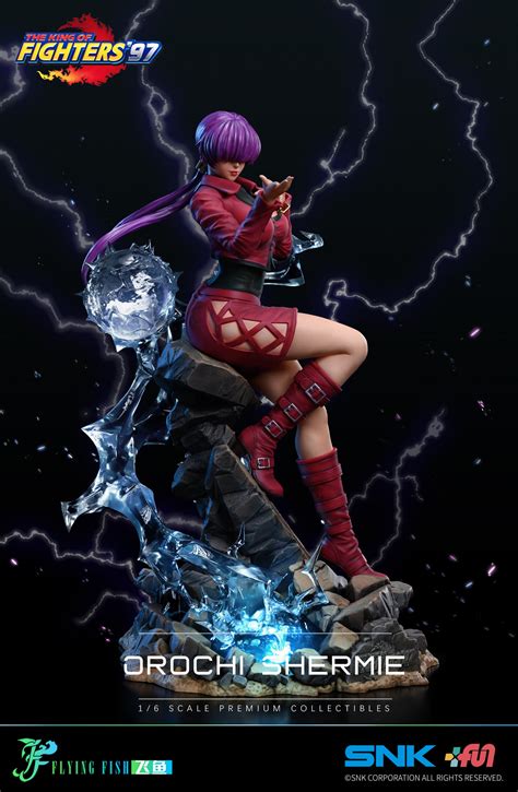 The King Of Fighters Orochi Shermie Gets The Th Statue Treatment